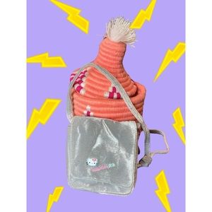 Vintage Y2K Hello Kitty Velour Mini Bag